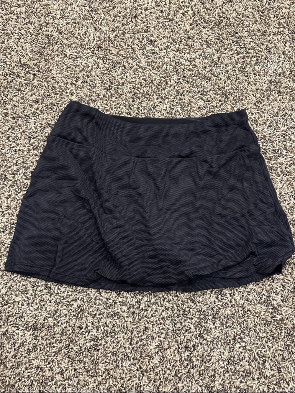 Tommy Bahama Black Textured Skort